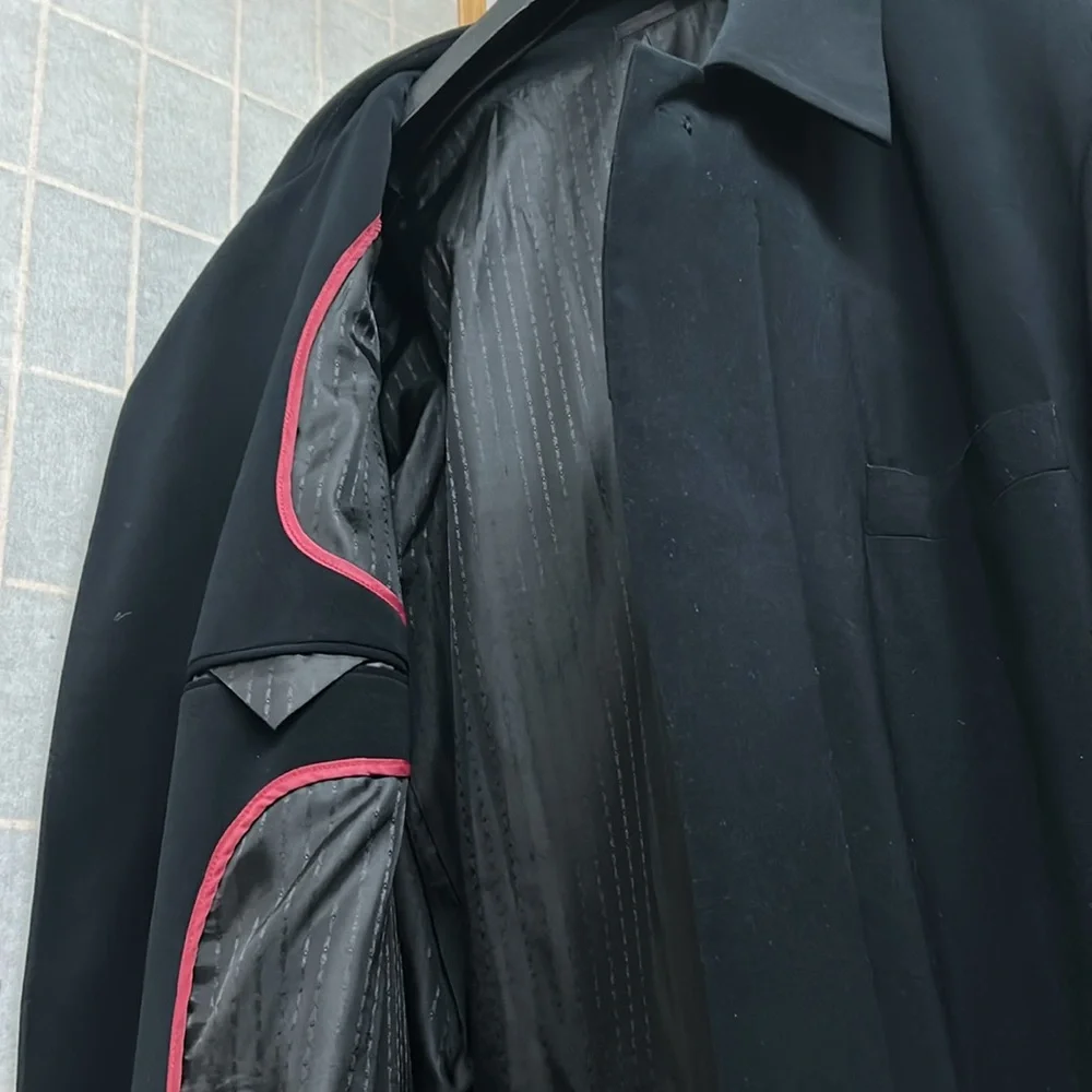 FALCONE MEN OVER COAT
Classic Black Button-Up Coat - Picture 8 of 10